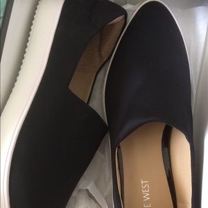 Black Nine West sneakers